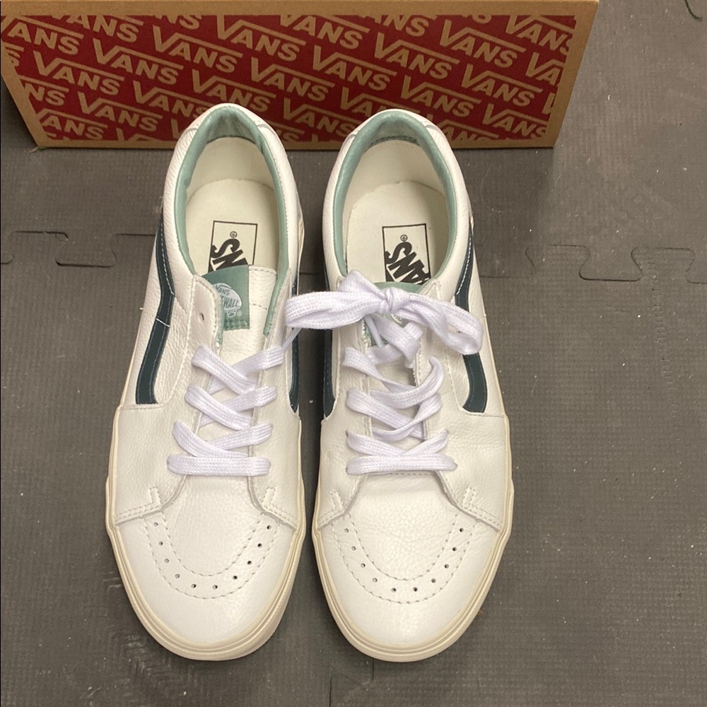 Vans White and Grey Sneakers